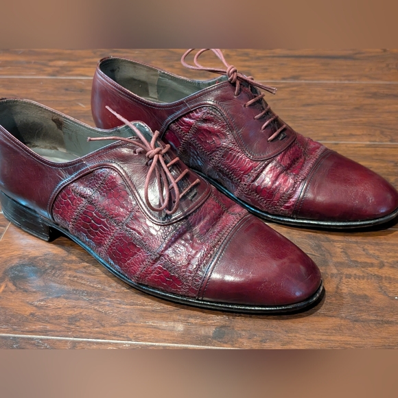 VTG- Peter Huber sz. 7.5 Restored made in Italy Leather Shoes main image 14
